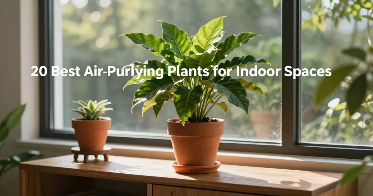 20 Best Air Purifying Plants for Indoor Spaces
