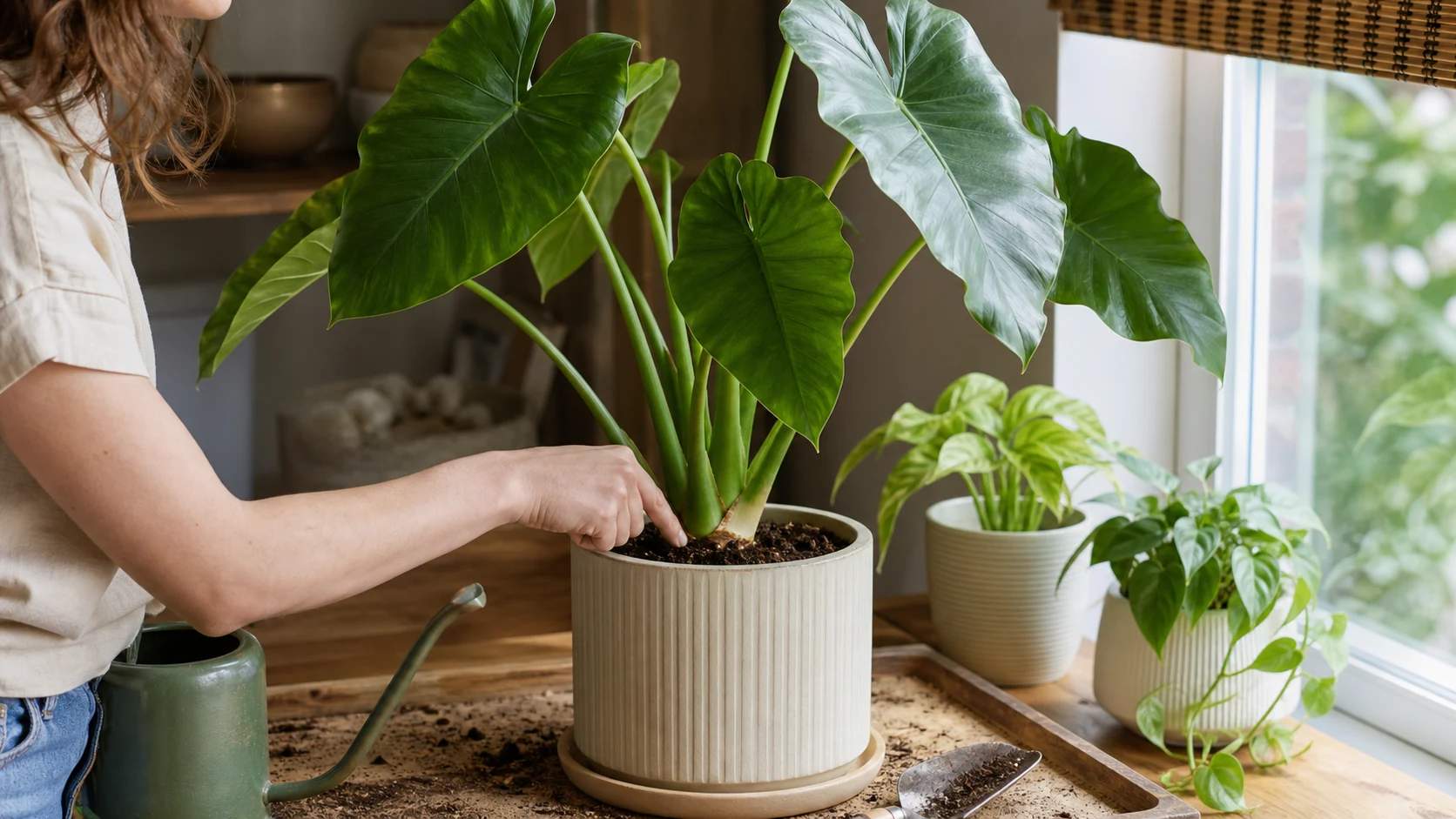 Watering: Where Most Indoor Growers Run Into Trouble Alocasia Odora Care: How to Grow Upright Elephant Ear Indoors - Watering: Where Most Indoor Growers Run Into Trouble