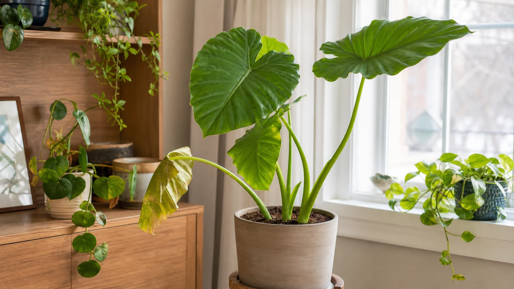 Winter Slowdown: Not the Same as Dormancy Alocasia Odora Care: How to Grow Upright Elephant Ear Indoors - Winter Slowdown: Not the Same as Dormancy