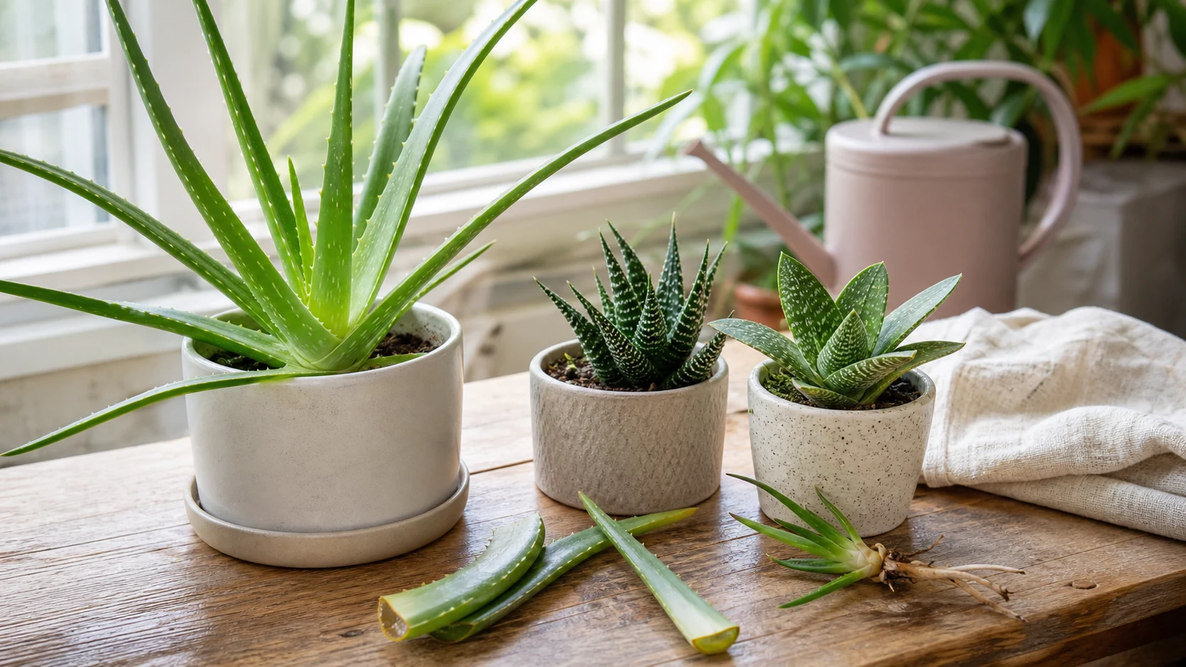 Aloe Vera Care Guide: How to Grow and Use Aloe Indoors - Lookalikes and Confused With
