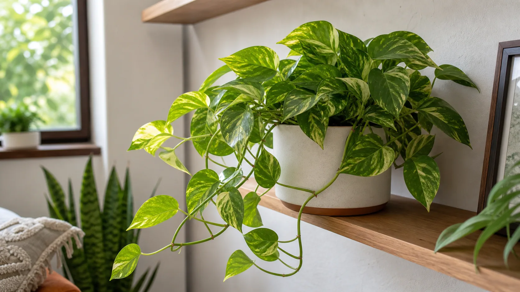 2. Golden Pothos Best Tropical Plants to Grow Indoors - 2. Golden Pothos