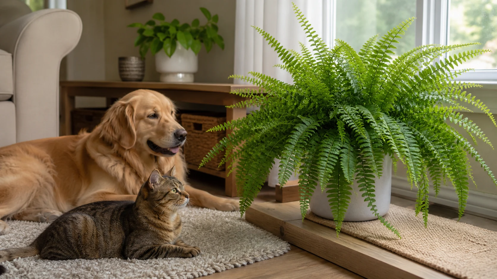 Boston Fern Care Guide: Humidity, Watering and Common Issues - Pet Safety