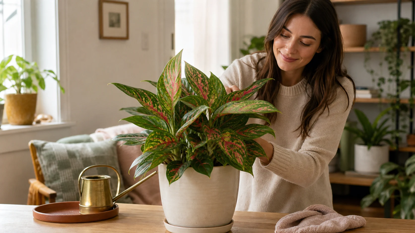 A Plant That Grows With You Chinese Evergreen Care Guide: The Most Forgiving Houseplant - A Plant That Grows With You
