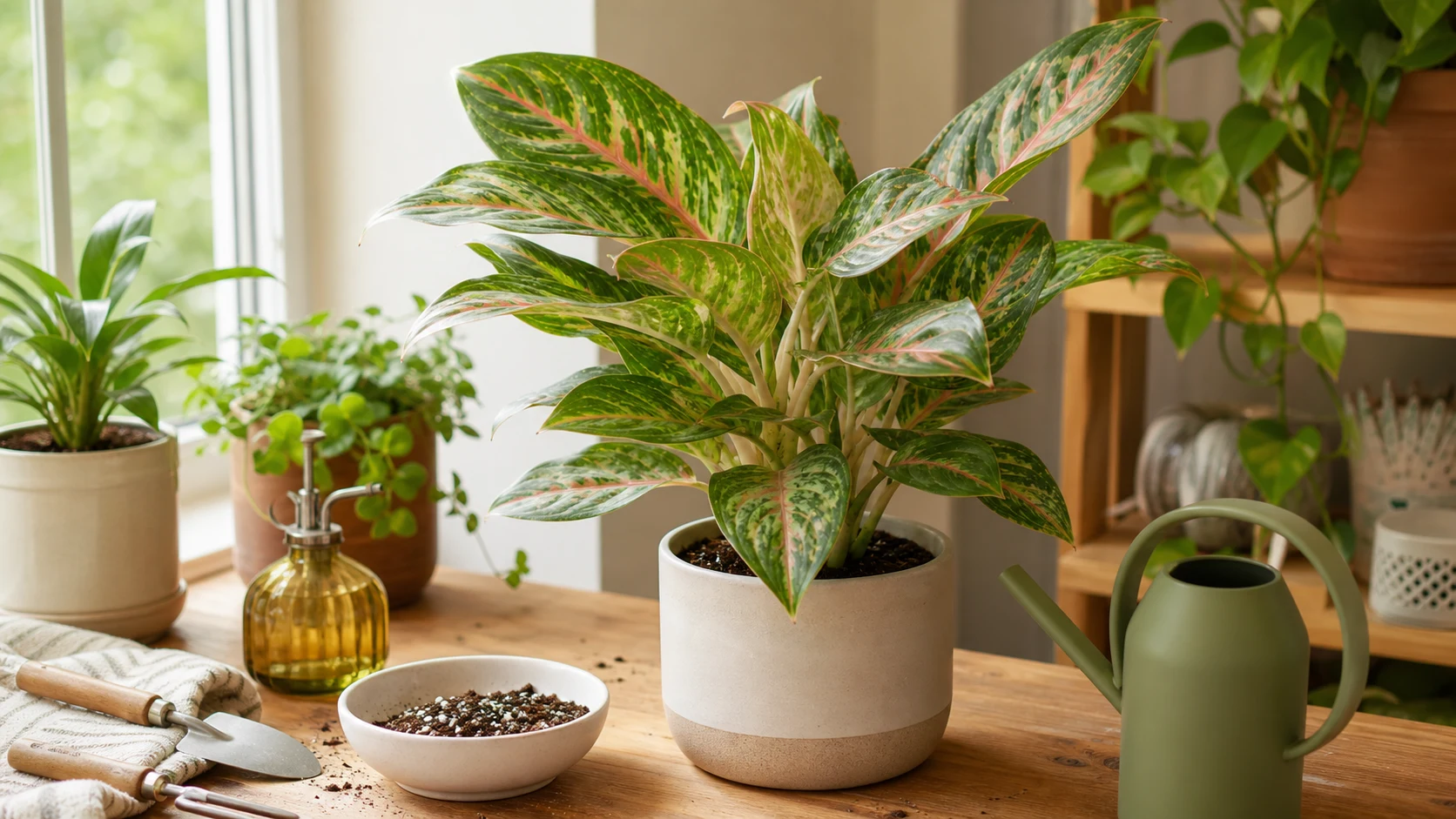 Seasonal Care Calendar Chinese Evergreen Care Guide: The Most Forgiving Houseplant - Seasonal Care Calendar