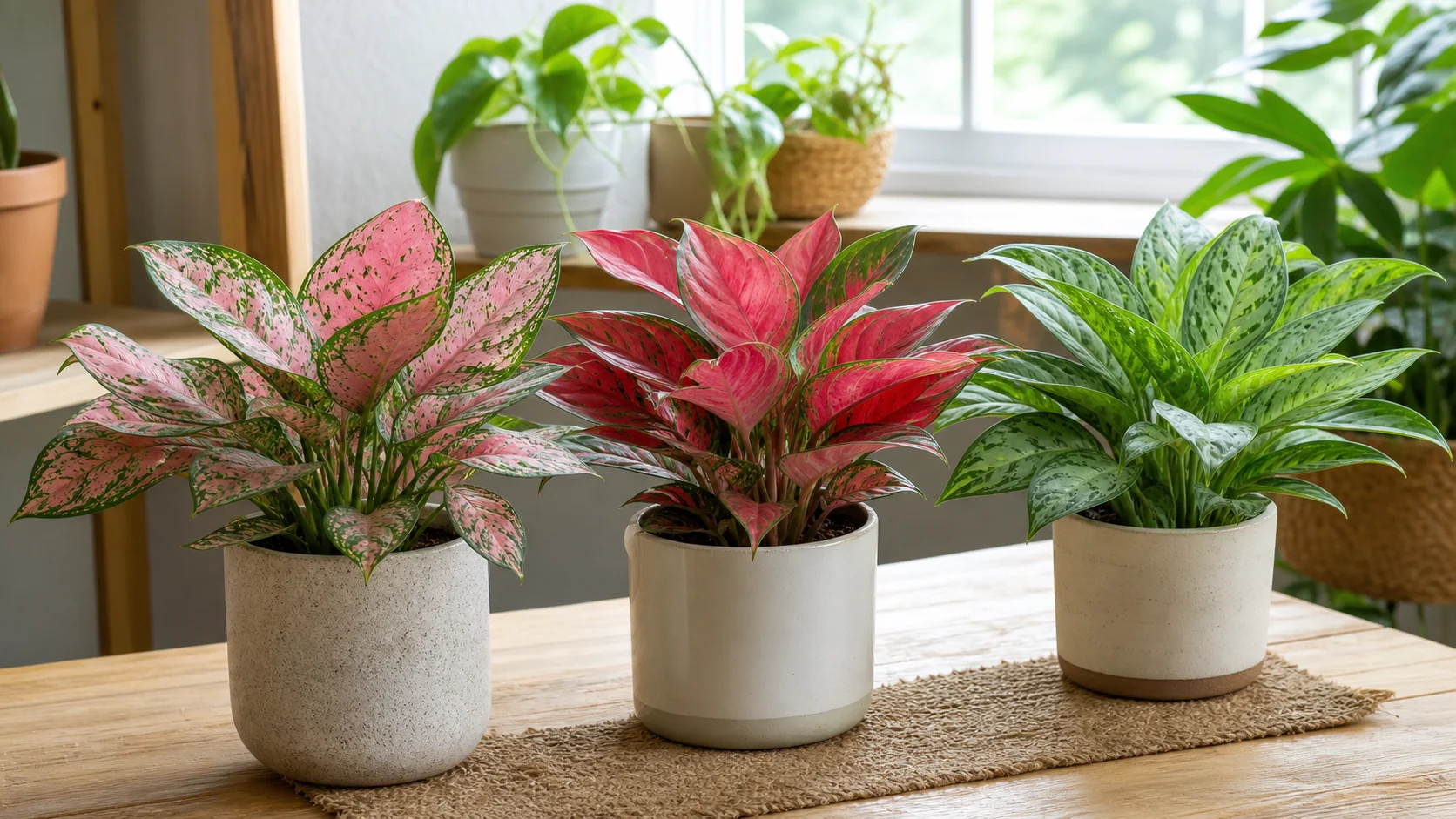 Lookalikes and Confused-With Labels Chinese Evergreen Varieties: Green, Red and Pink Aglaonema Types - Lookalikes and Confused-With Labels