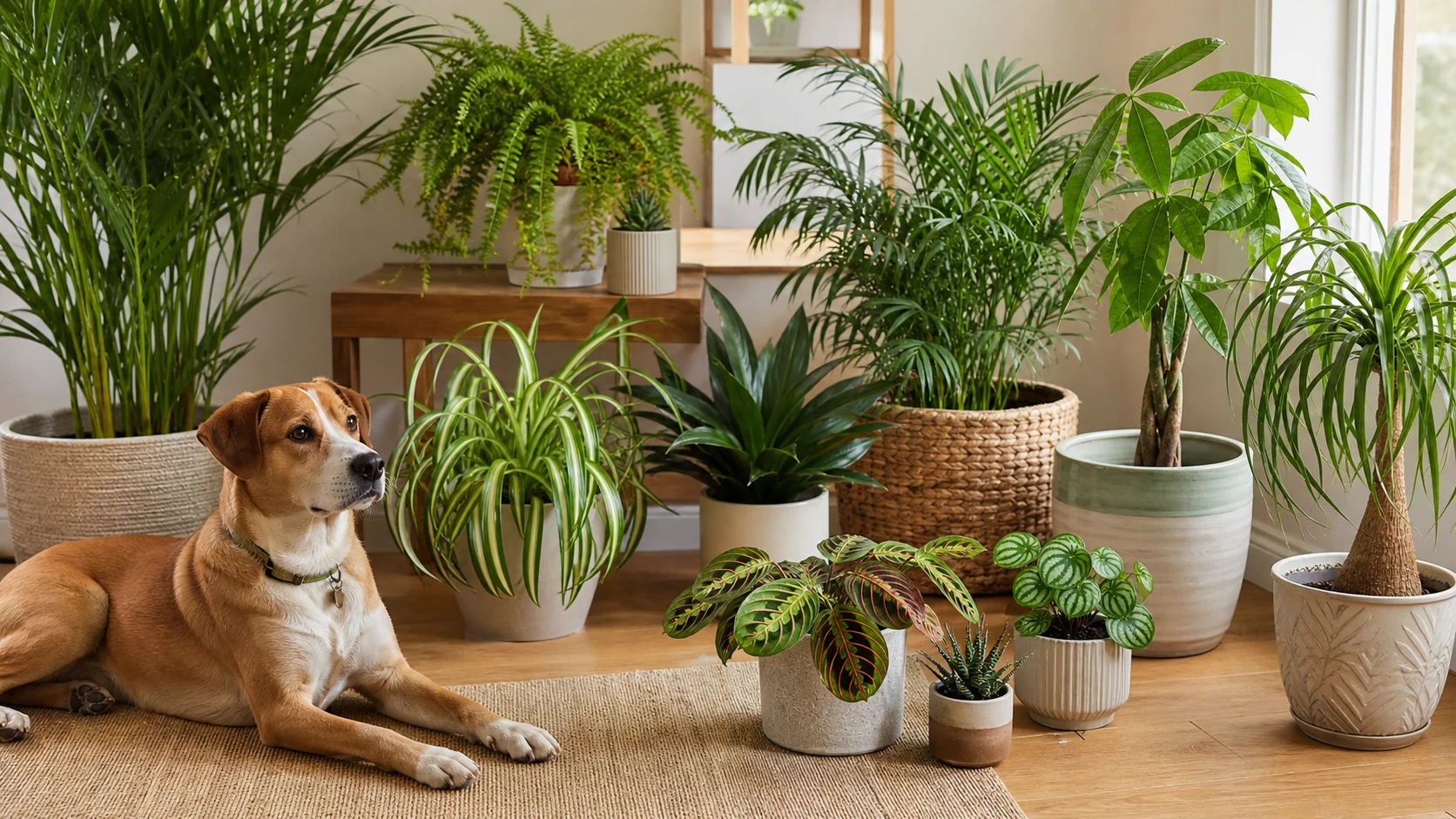 25 Dog-Friendly Houseplants That Are Safe for Dogs - Quick Chooser: Match the Plant to Your Home