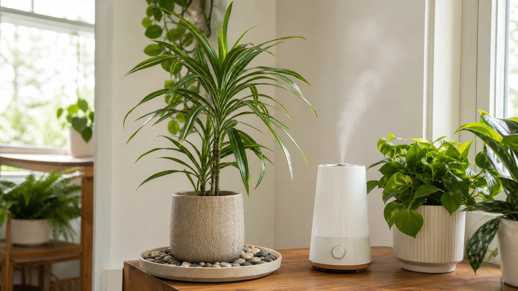 Low Humidity Dracaena Care Guide: Watering, Brown Tips, and Yellow Leaves - Low Humidity