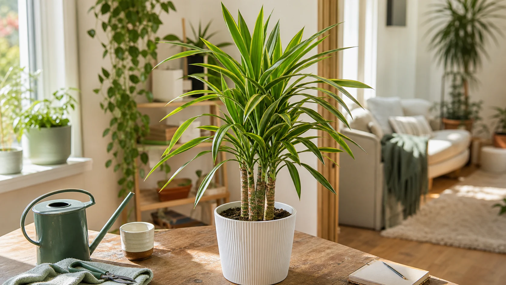 Start With the Pattern, Not One Cause Dracaena Care Guide: Watering, Brown Tips, and Yellow Leaves - Start With the Pattern, Not One Cause