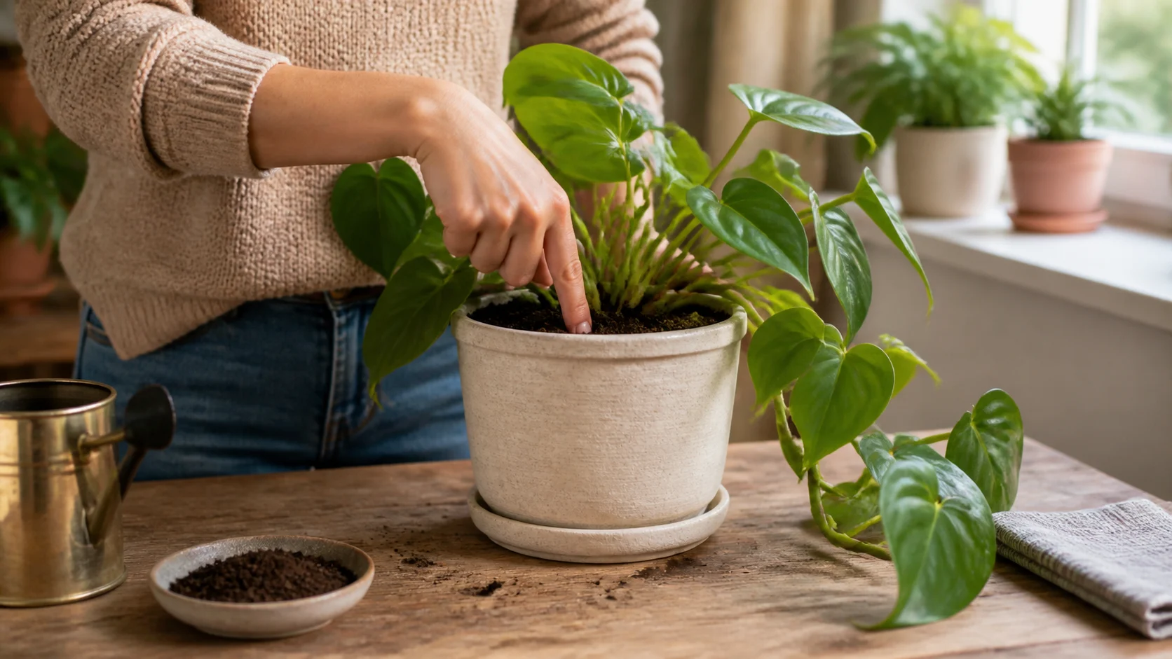Drooping Plant Leaves: How to Diagnose the Real Cause - The First Thing to Do Right Now