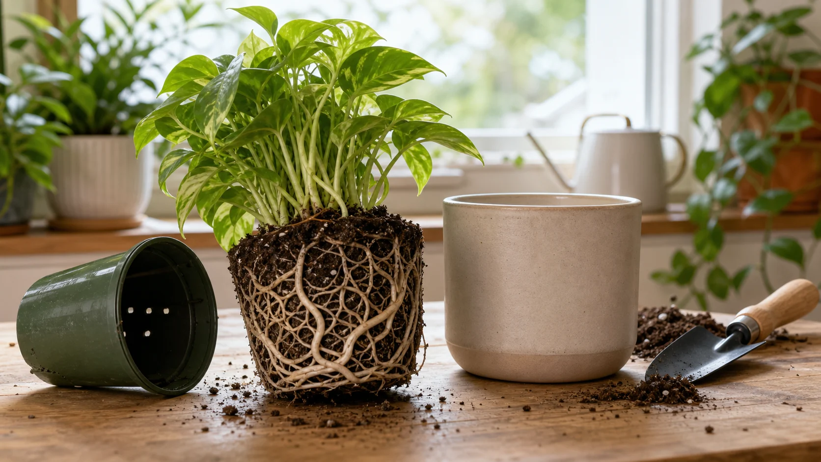 How do I know when to repot an easy houseplant? Easy Houseplants for Beginners to Grow - How do I know when to repot an easy houseplant?