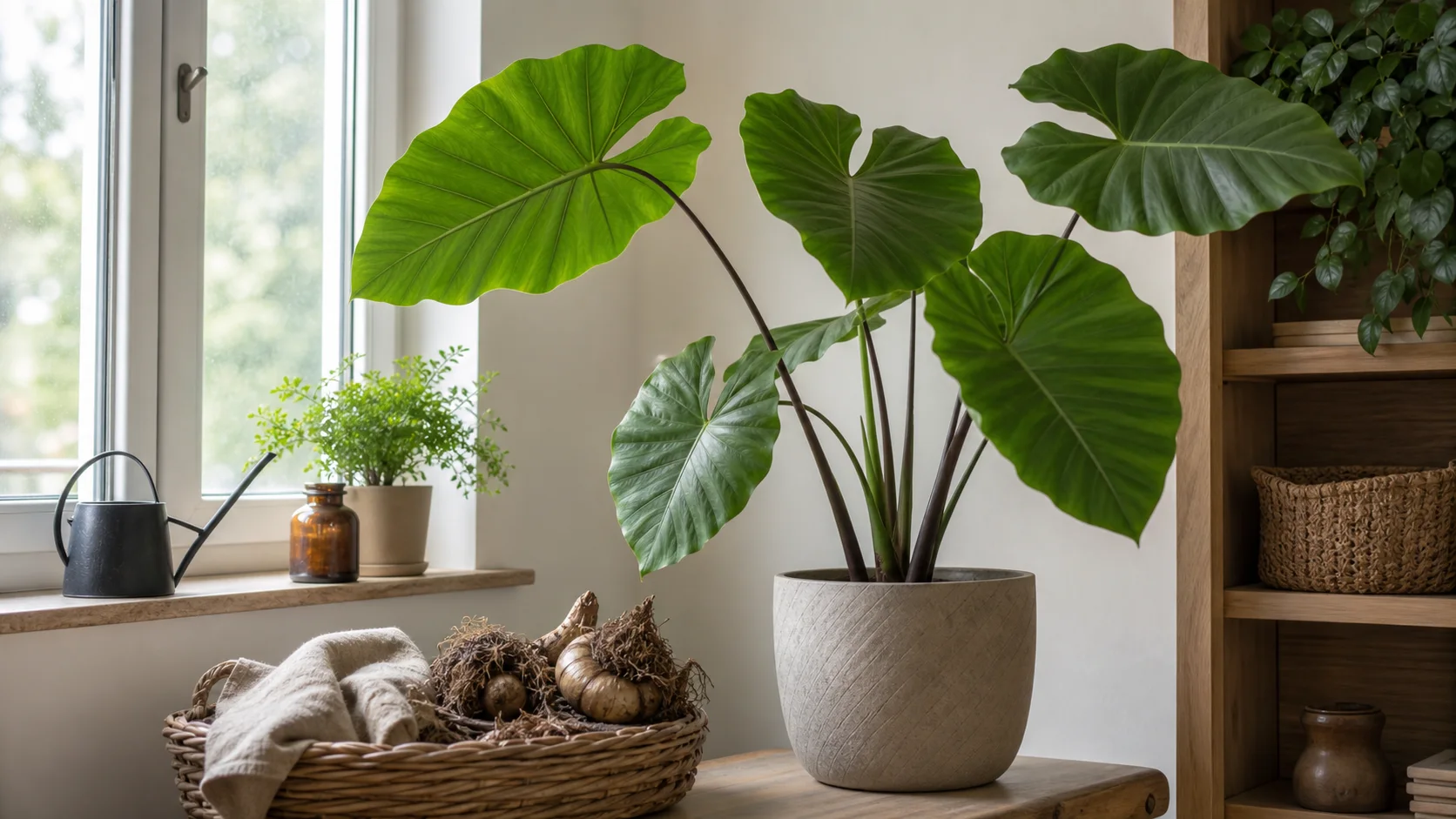 October Elephant Ear Plant Care Guide Indoors - October