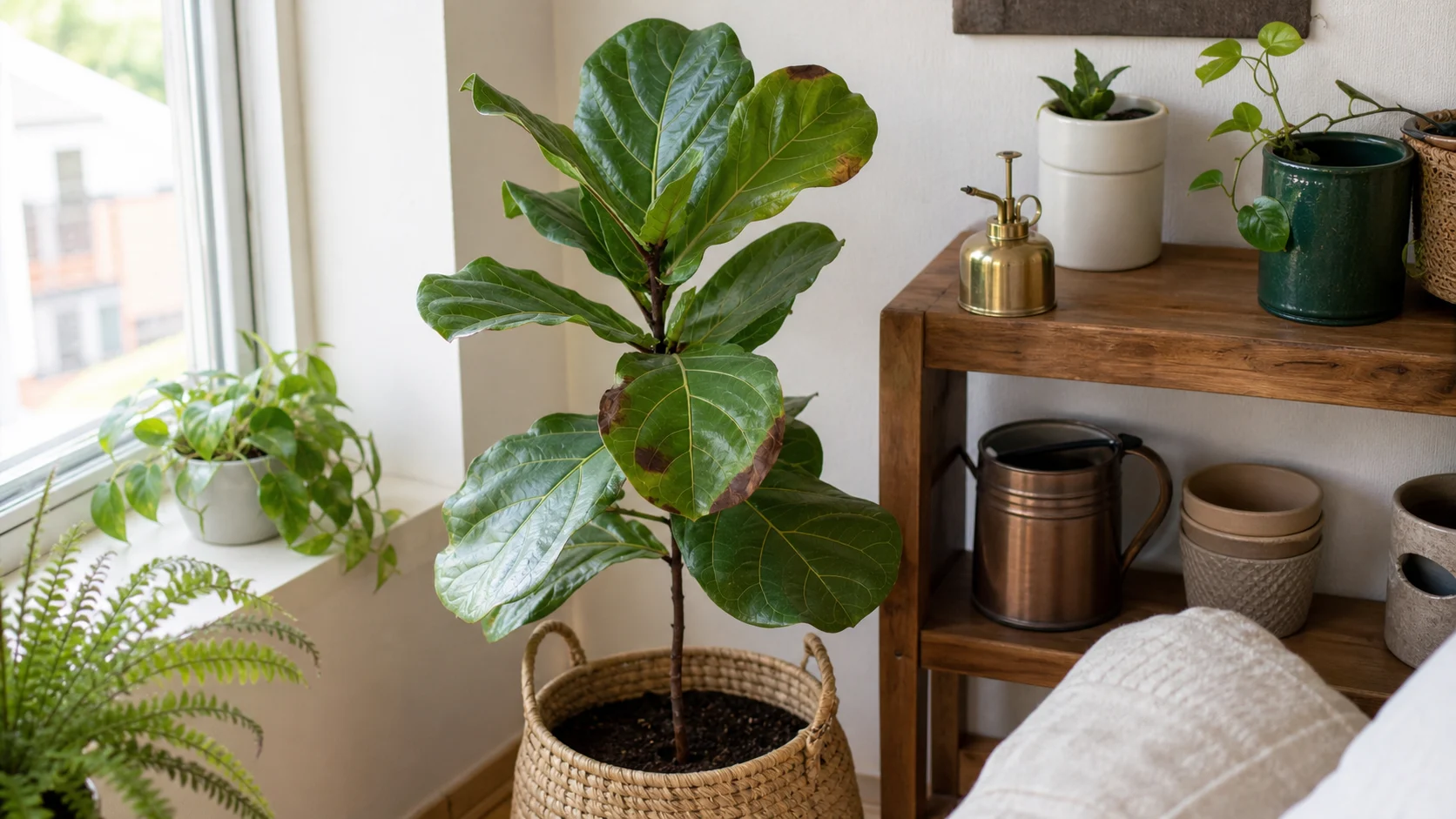 Fiddle Leaf Fig Brown Spots: Every Cause and How to Fix Them - Frequently Asked Questions
