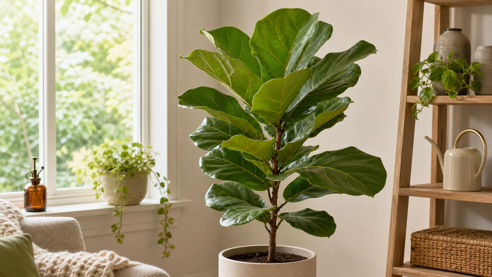 Fiddle Leaf Fig Pruning: Branching, Shaping, Propagating - Identification Snapshot