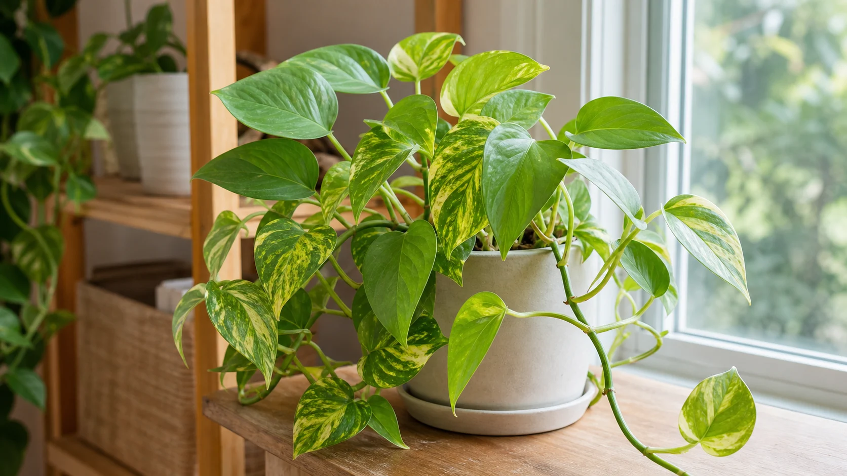 Loss of Variegation Golden Pothos Care Guide for Beginners - Loss of Variegation
