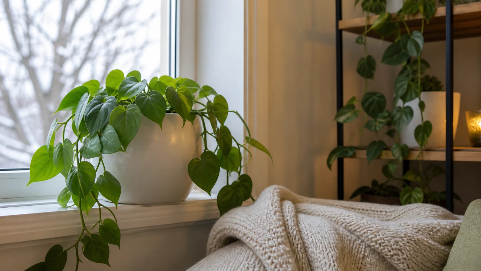 Winter (December-February) Heartleaf Philodendron Care Indoors - Winter (December-February)