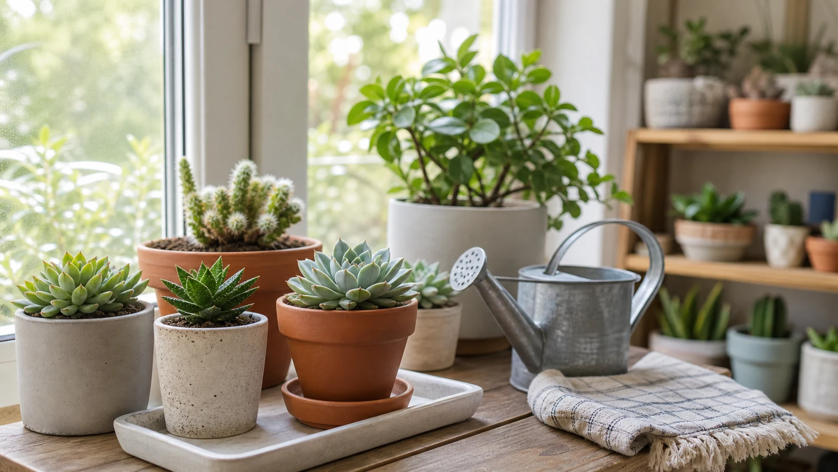 How to Care for Succulents Indoors: The No-Kill Guide - Seasonal watering starting points