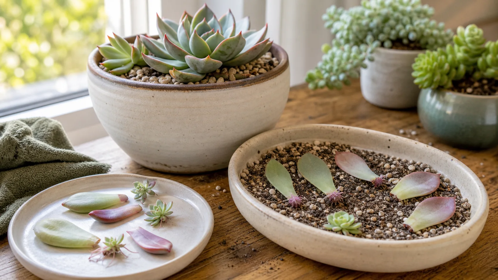 How to Propagate Plants: 5 Methods That Actually Work - For succulents and echeveria