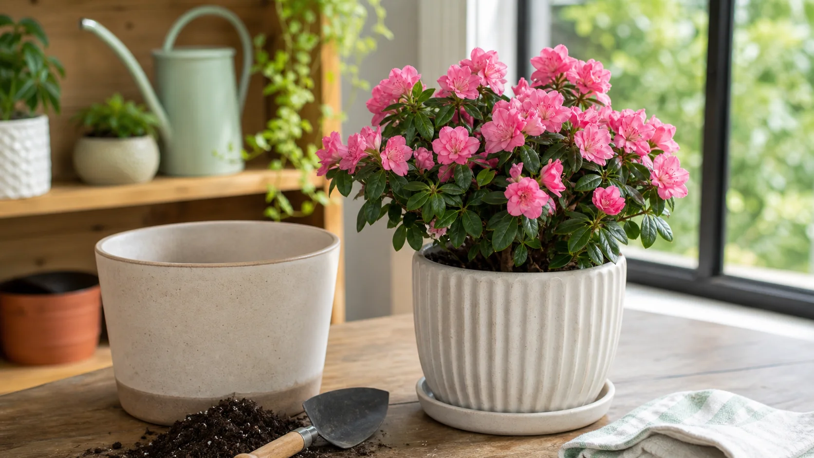 How to Repot a Plant: Step-by-Step Guide for Beginners - Can I repot a plant that&rsquo;s currently flowering?