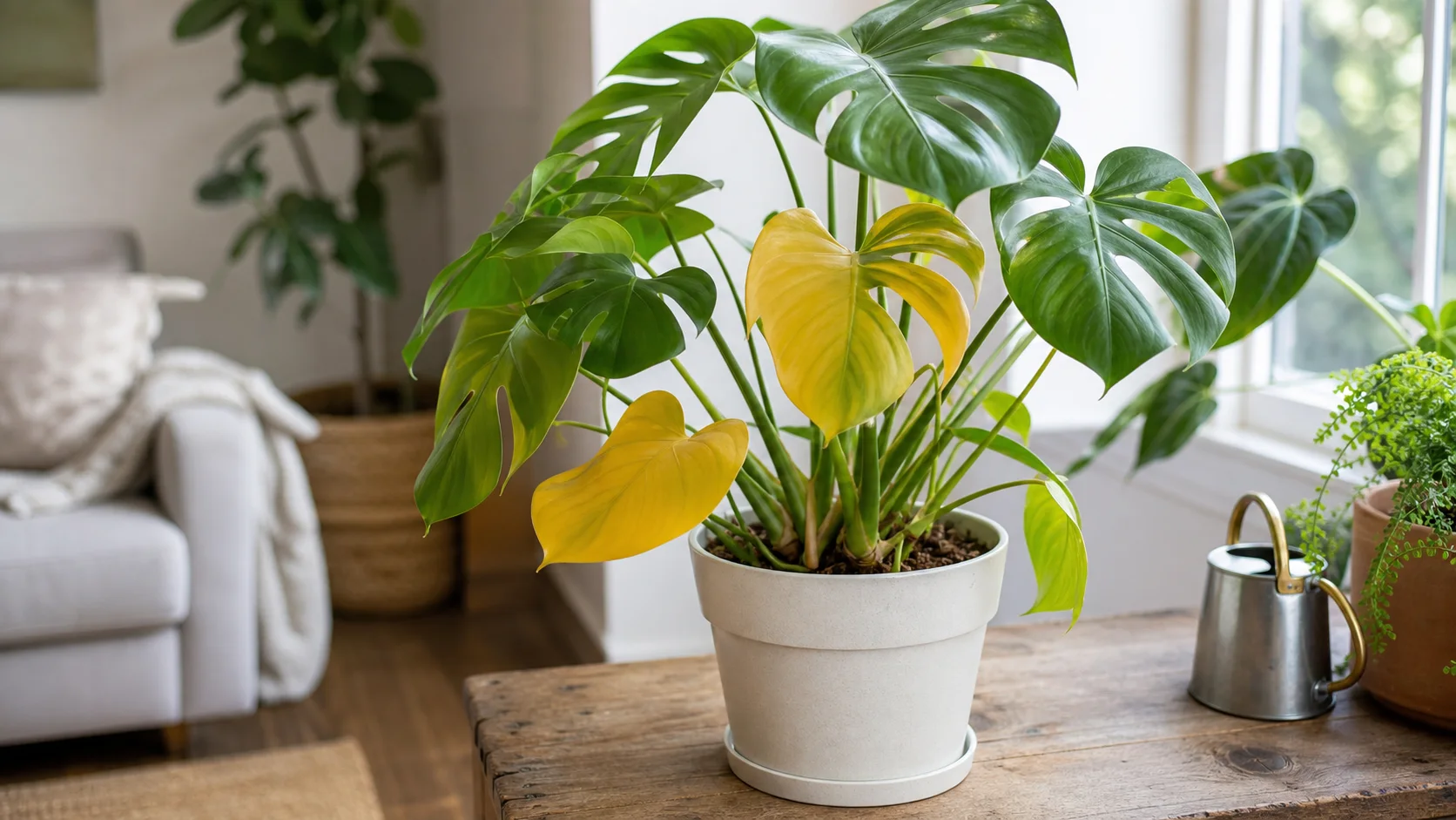Why are my plant's leaves turning yellow? Indoor Plant Care Guide for Beginners - Why are my plant’s leaves turning yellow?