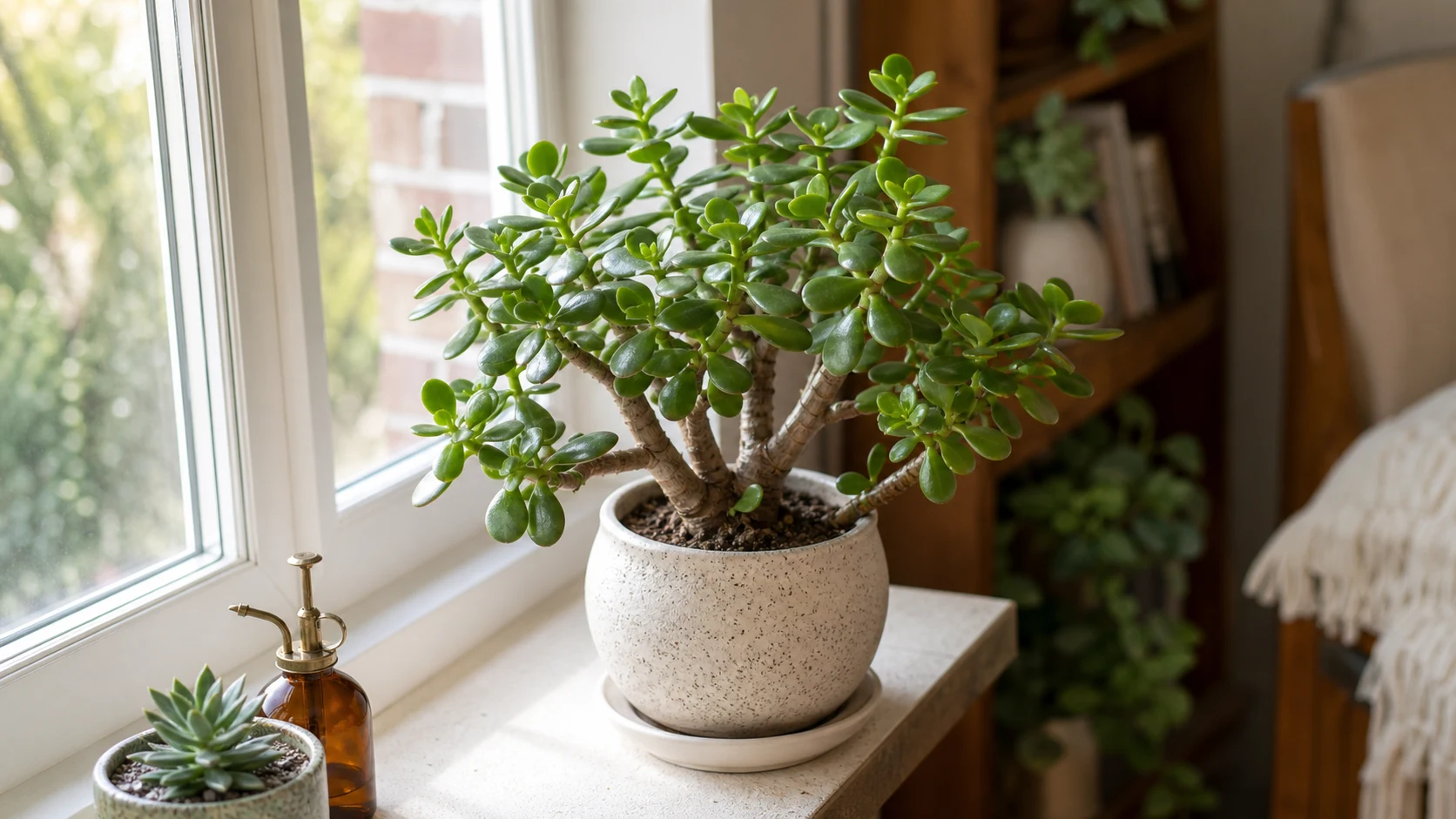 Indoor Succulent Plants: Best Types and Care Rules - Jade Plant