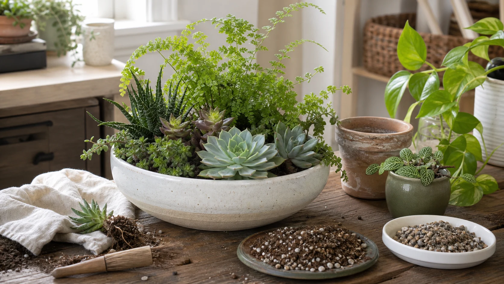 Indoor Succulent Plants: Best Types and Care Rules - Mixed Planter Rescue Checklist