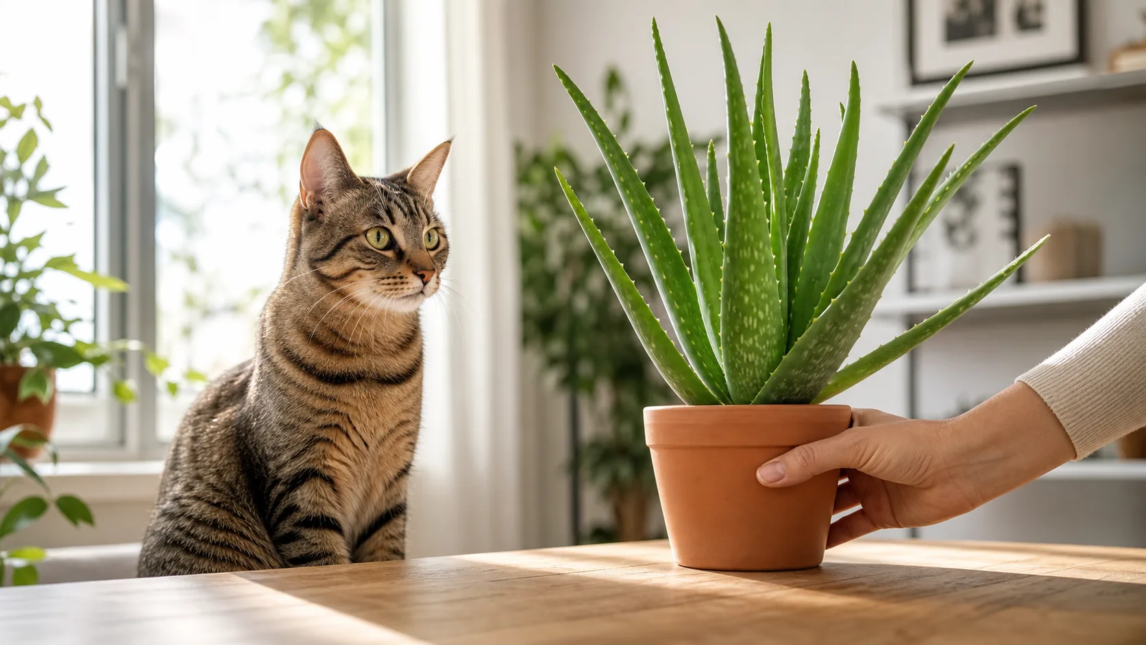 Move Aloe Vera Out of Reach While You Confirm What Happened Is Aloe Vera Toxic to Cats? Gel, Latex, Symptoms, and Action - Move Aloe Vera Out of Reach While You Confirm What Happened