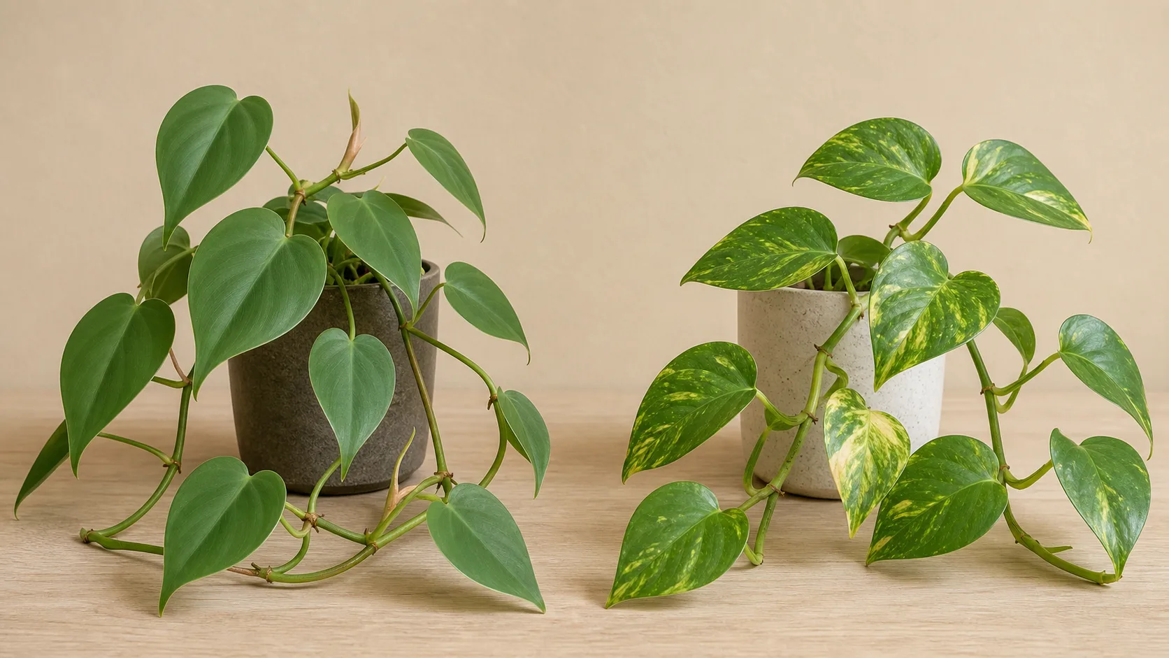 Heartleaf Philodendron and Golden Pothos Look Similar but Are Different Plants Is Philodendron Toxic to Cats? Symptoms and Safer Alternatives - Heartleaf Philodendron and Golden Pothos Look Similar but Are Different Plants