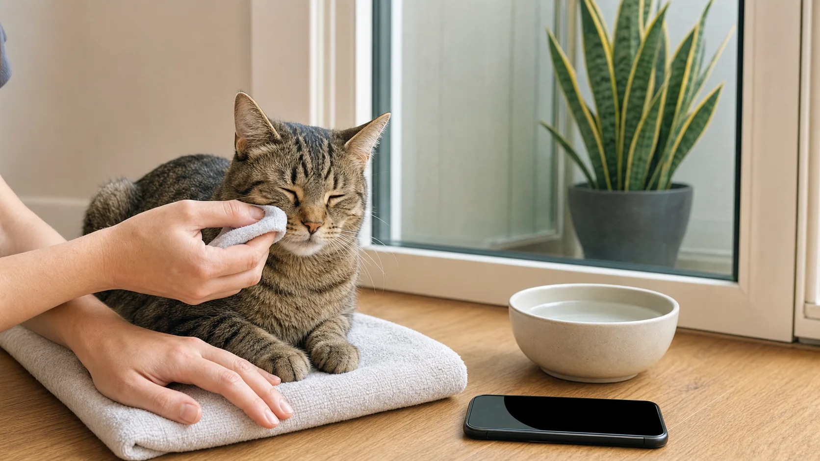 Wipe Reachable Residue, Offer Water, Isolate the Plant, and Call Is Snake Plant Toxic to Cats? Signs, Risk, and Prevention - Wipe Reachable Residue, Offer Water, Isolate the Plant, and Call