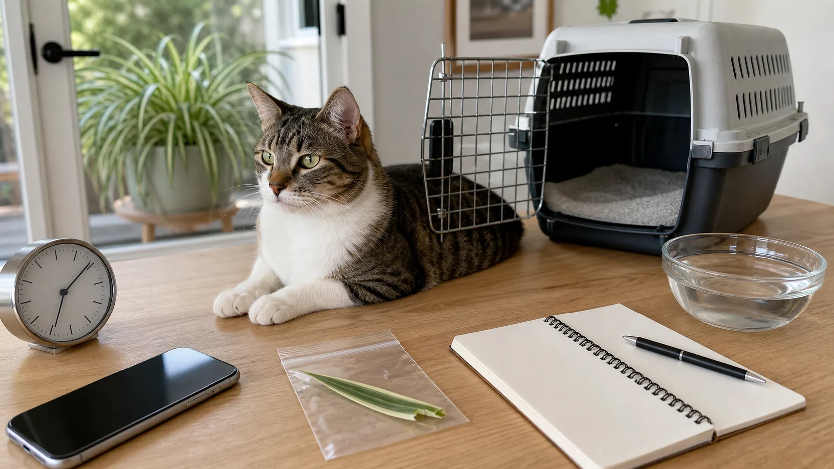 Save a Plant Sample, Note the Time, and Keep the Carrier Ready Is Spider Plant Toxic to Cats? Why Cats Chew It and What to Do - Save a Plant Sample, Note the Time, and Keep the Carrier Ready