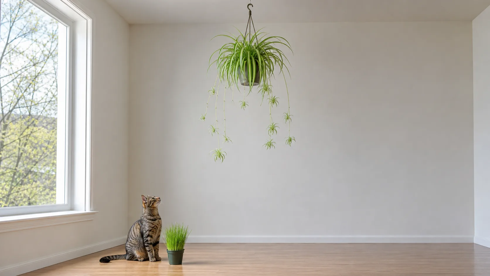 Recheck Runner Length During Active Spring Growth Is Spider Plant Toxic to Cats? Why Cats Chew It and What to Do - Recheck Runner Length During Active Spring Growth
