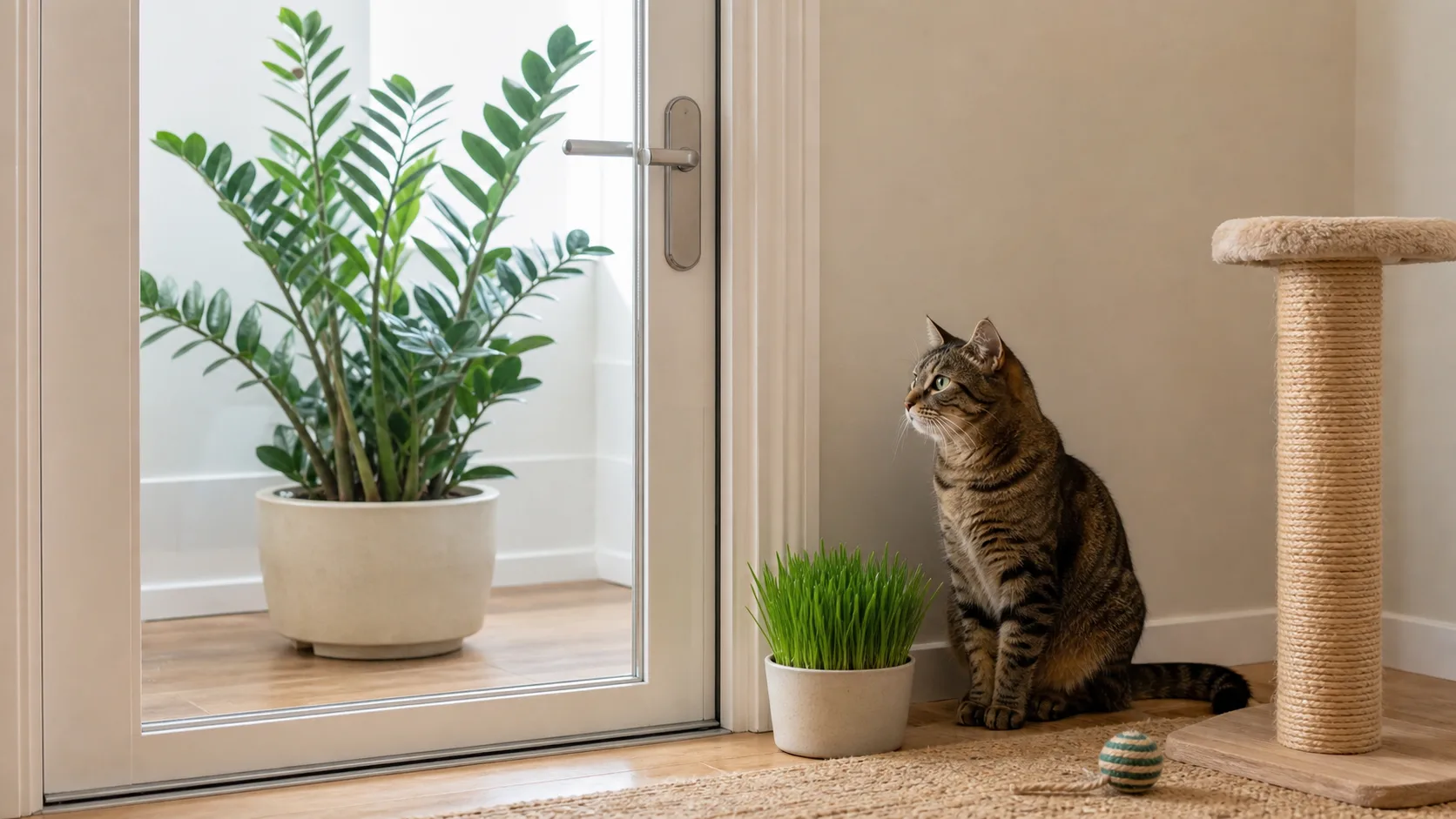 A Fully Closed Door Is More Reliable Than Height Alone Is ZZ Plant Toxic to Cats? Symptoms, Sap, and Safer Placement - A Fully Closed Door Is More Reliable Than Height Alone