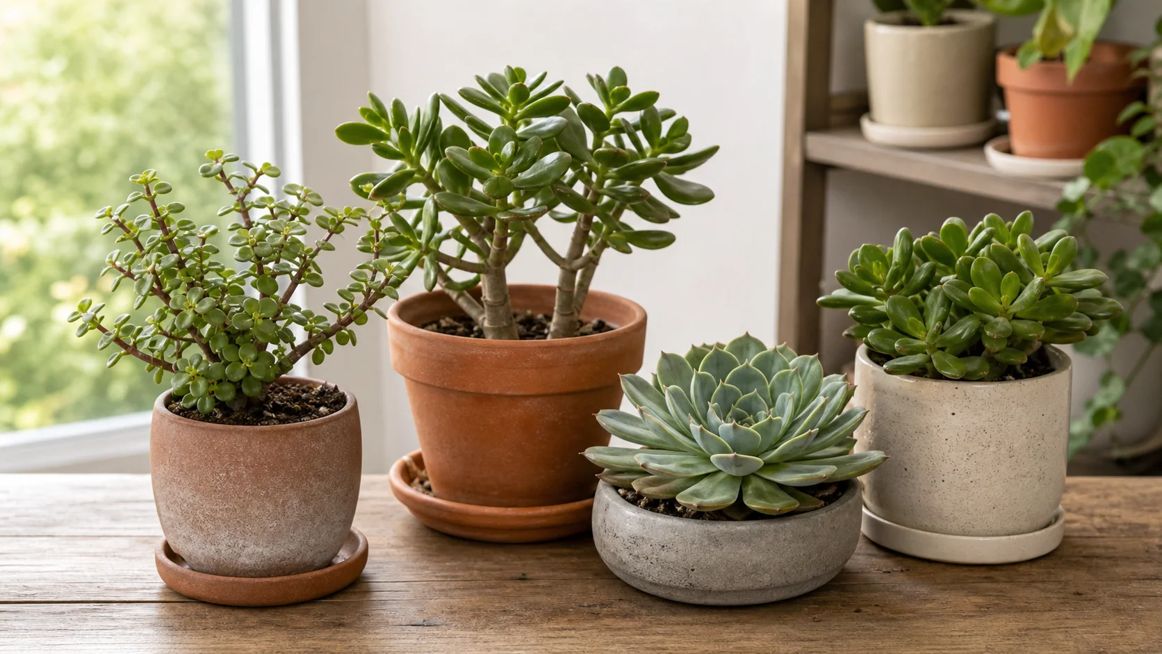 Jade Plant Care: Watering, Pruning and Propagation Indoors - Lookalikes and Confused-With