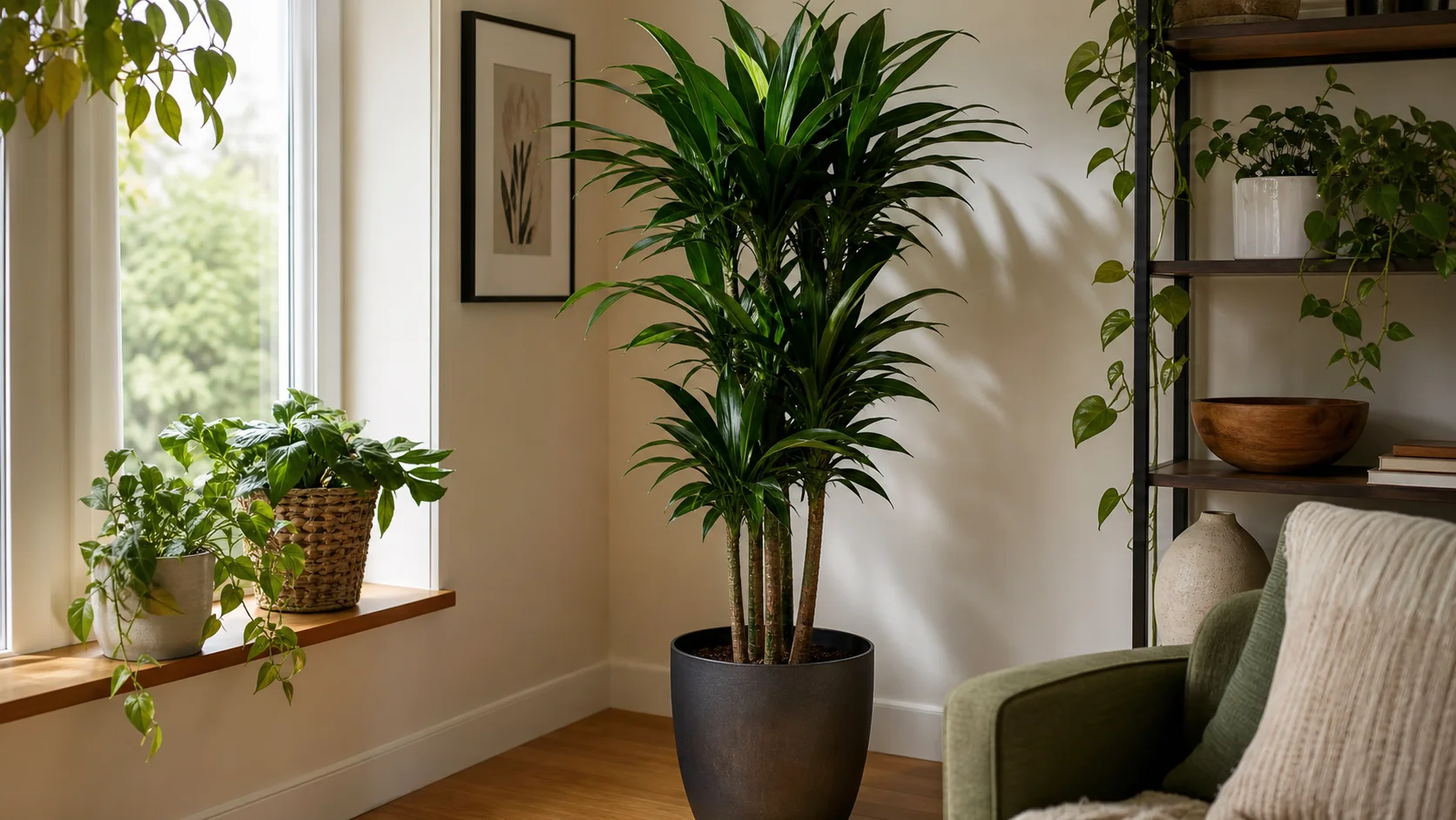 3. Dracaena 'Lisa' 10 Large Low Light Indoor Plants That Actually Work in Dim Rooms - 3. Dracaena ‘Lisa’
