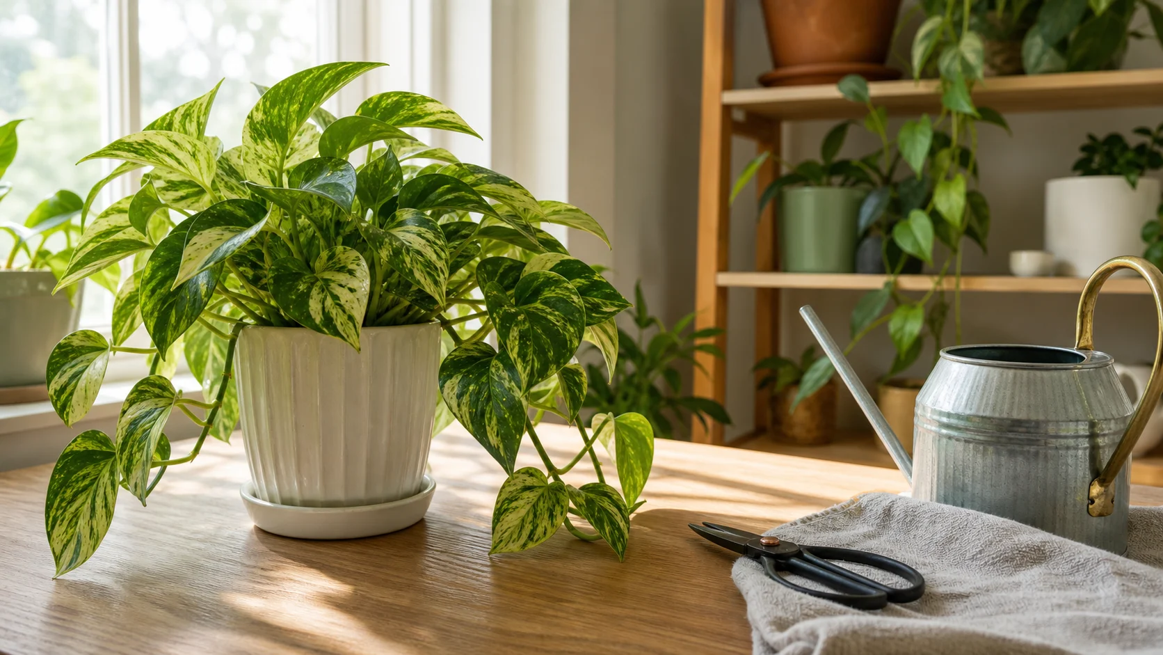 Seasonal Care Calendar Marble Queen Pothos Care Guide Indoors - Seasonal Care Calendar
