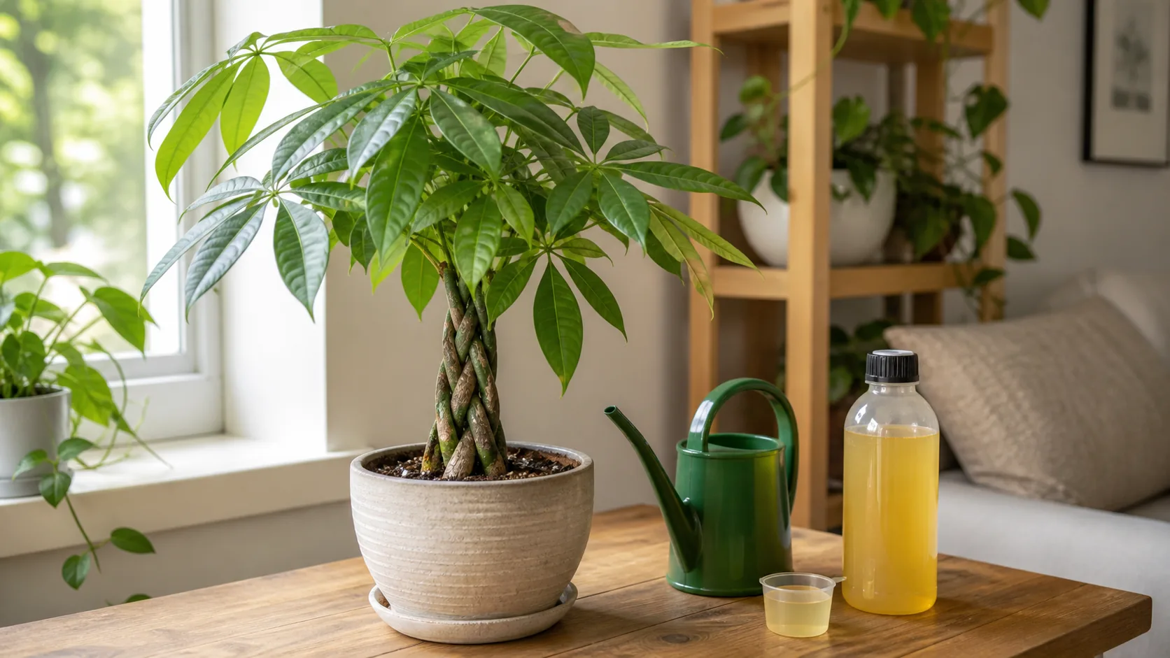 Fertilizing Money Tree Plant Care: How to Keep Pachira Healthy Indoors - Fertilizing
