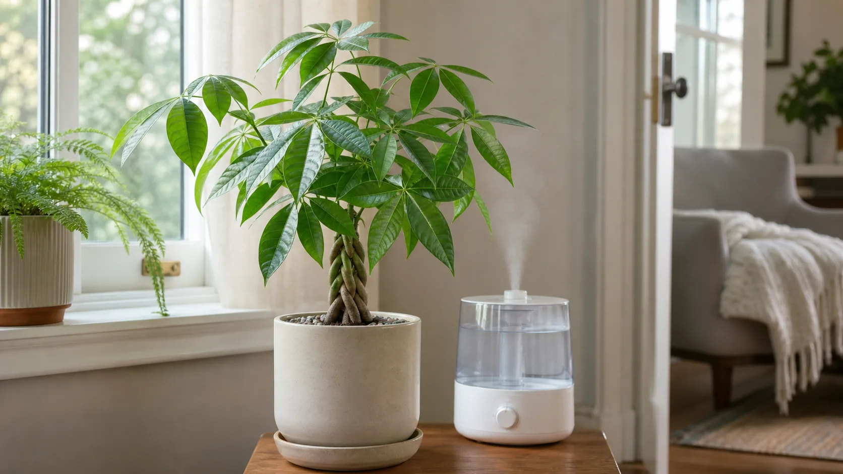 Humidity and Temperature Money Tree Plant Care: How to Keep Pachira Healthy Indoors - Humidity and Temperature