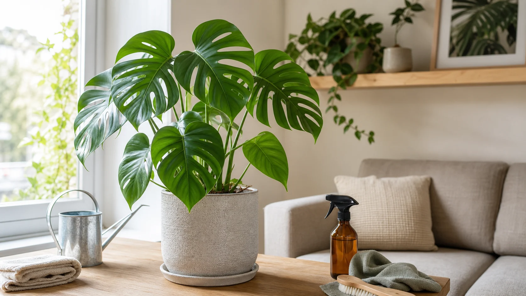 Monstera Deliciosa Care Guide Indoors - Simple Monstera Action Plan