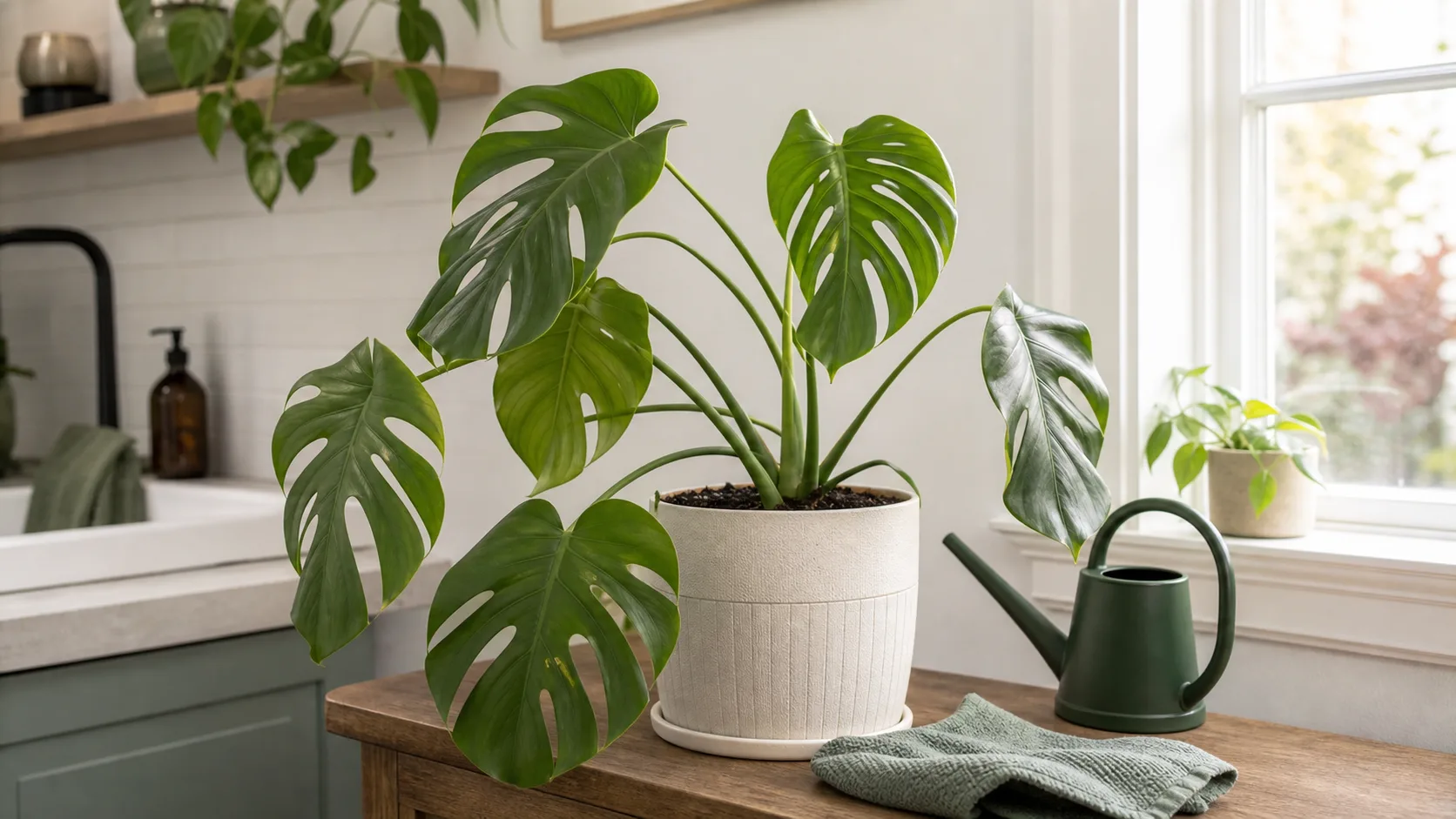 Monstera Drooping: Why It Happens and How to Fix It - Underwatering