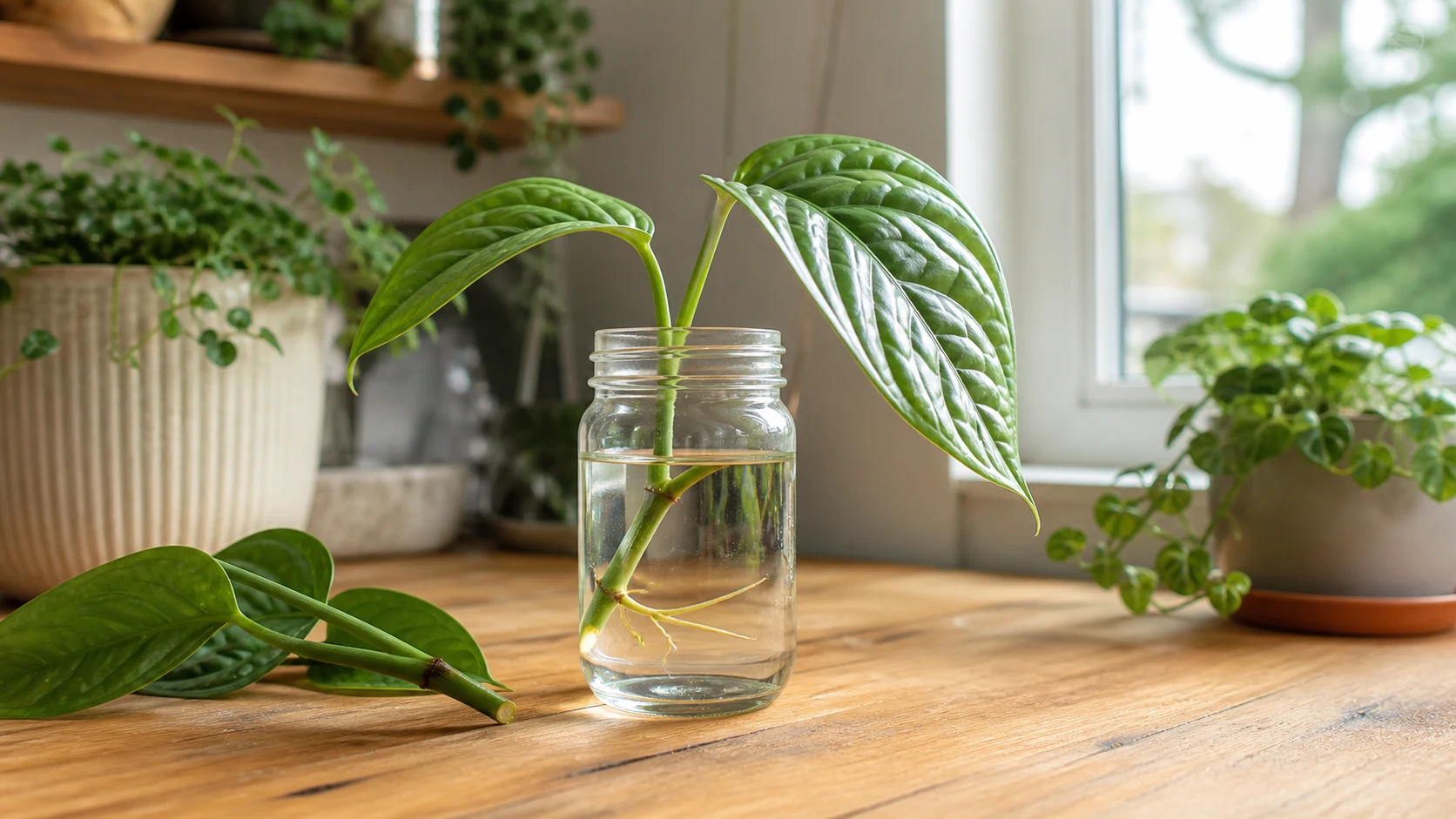 Monstera Peru Care Guide - Water Propagation