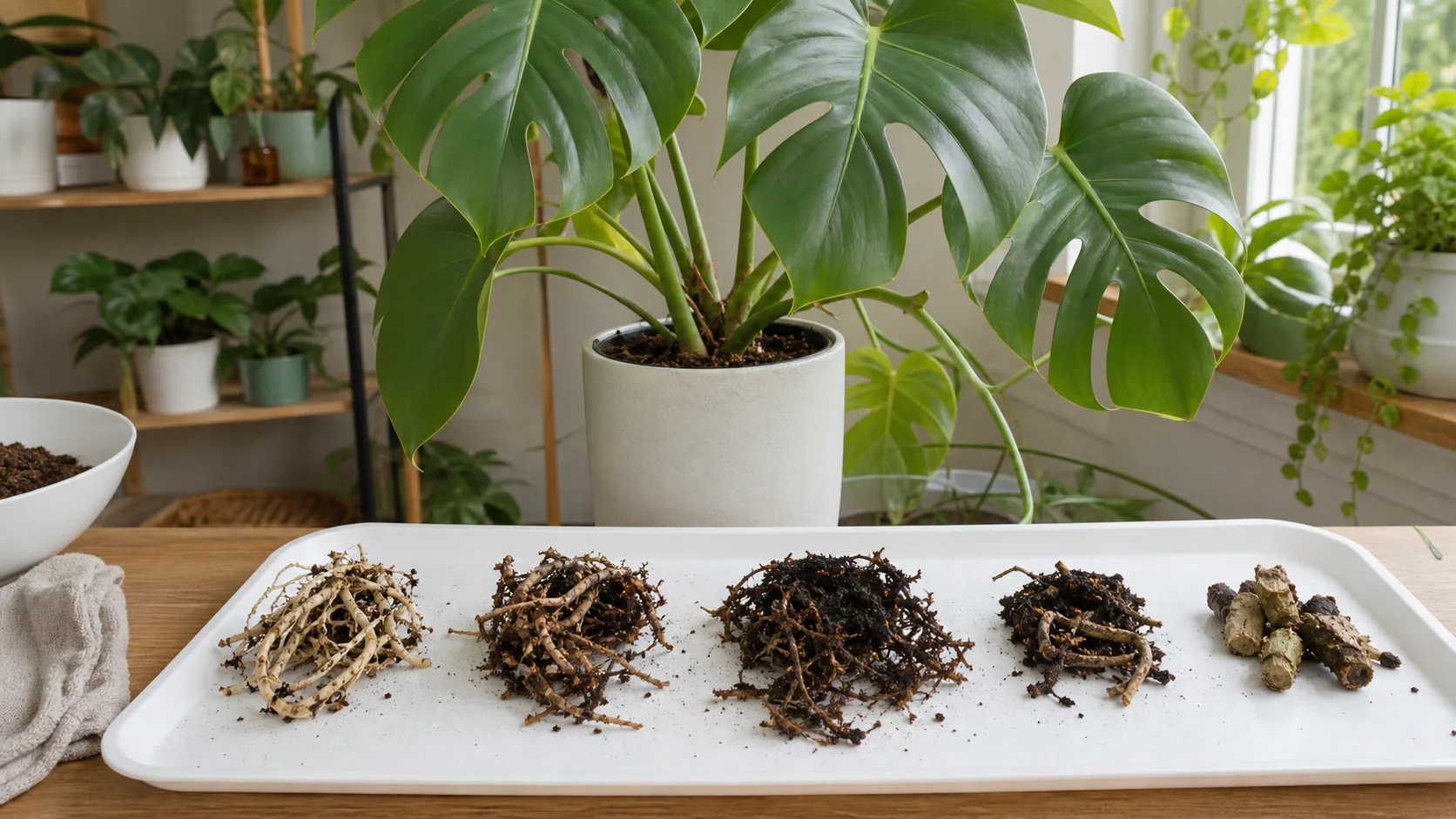 Monstera Root Rot: How to Save Your Plant Step by Step - Rescue severity scale