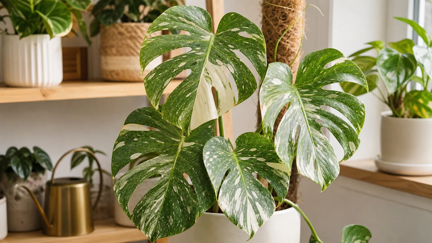 Identification Snapshot Monstera Thai Constellation Care Guide - Identification Snapshot