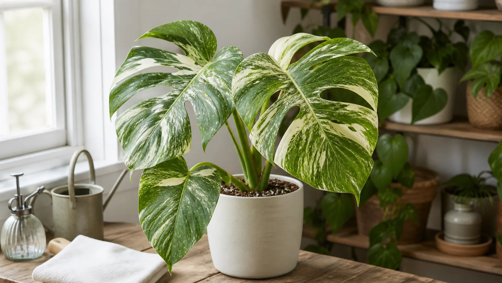 Quick Care Reference Monstera Thai Constellation Care Guide - Quick Care Reference