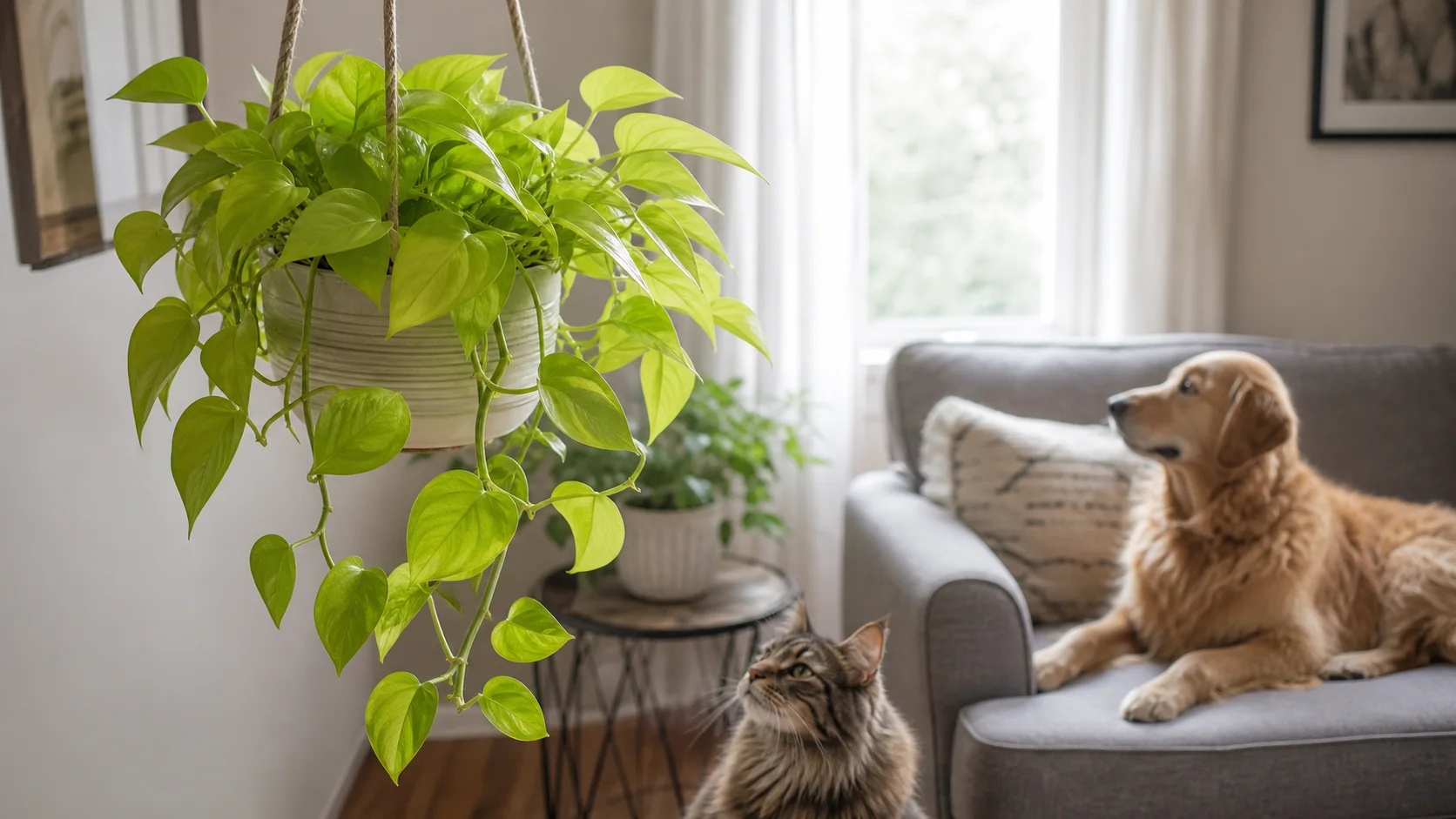 A Note on Pet Safety Neon Pothos Care Guide for Bright Leaves - A Note on Pet Safety