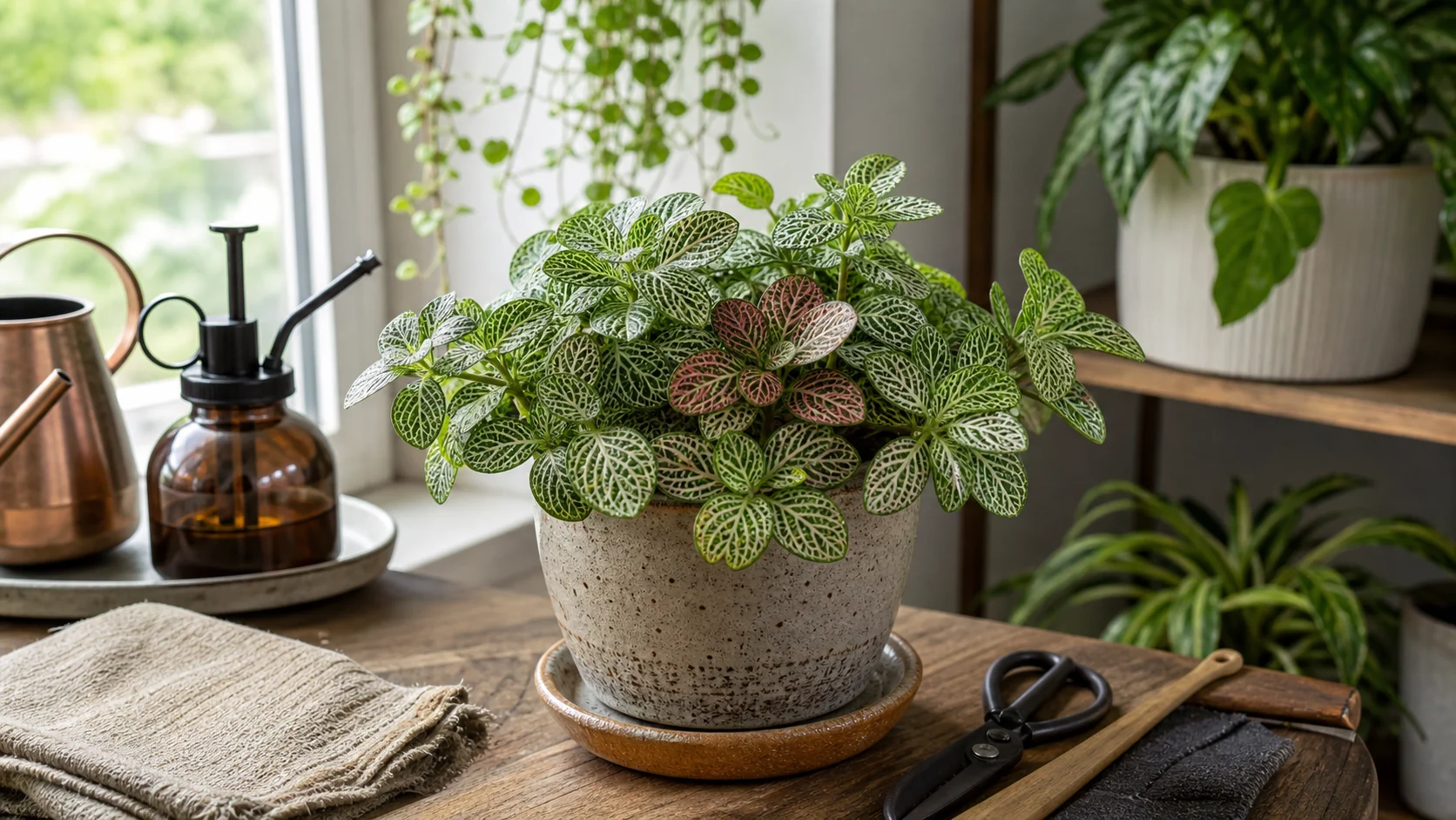 Seasonal Care Calendar Nerve Plant Care: How to Keep Fittonia from Wilting - Seasonal Care Calendar