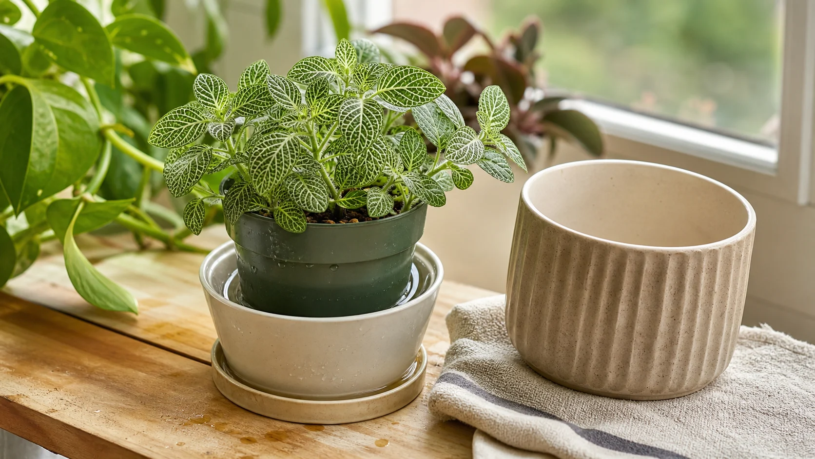 The Container Problem: Most Guides Skip This Nerve Plant Care: How to Keep Fittonia from Wilting - The Container Problem: Most Guides Skip This
