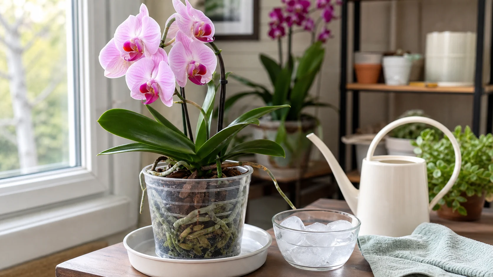 Methodology Orchid Ice Cube Watering: Helpful Shortcut or Bad Idea? - Methodology