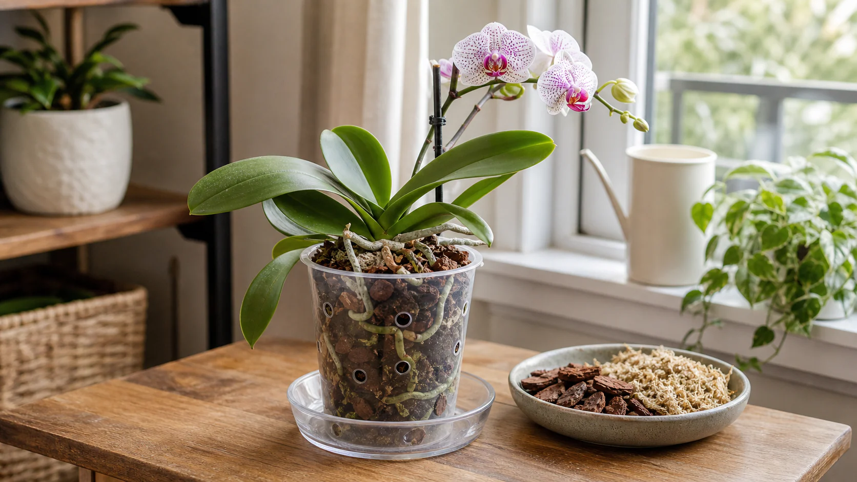 Care Card 2: Dry Home, Light Waterer, Bark Dries Too Fast Orchid Soil Guide: Bark, Moss and the Best Potting Mix - Care Card 2: Dry Home, Light Waterer, Bark Dries Too Fast