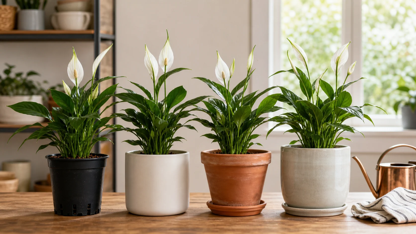 Peace Lily Care Guide: How to Grow Spathiphyllum Indoors - Container Type Changes Everything