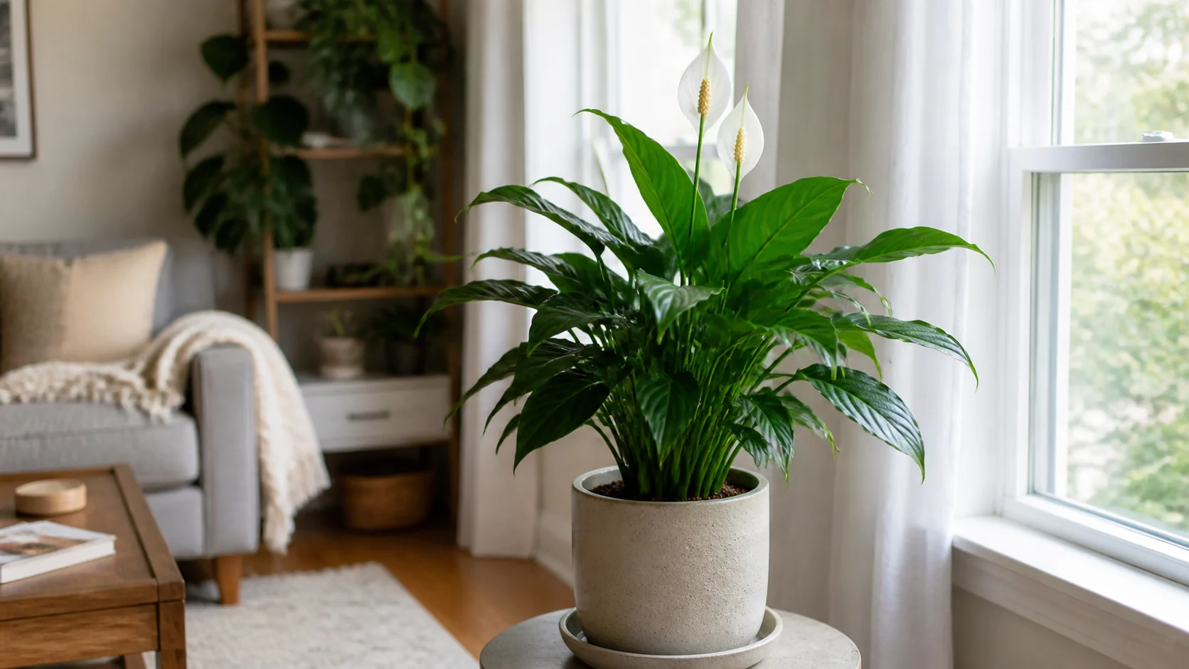 Peace Lily Care Guide: How to Grow Spathiphyllum Indoors - Getting Peace Lilies to Bloom Again