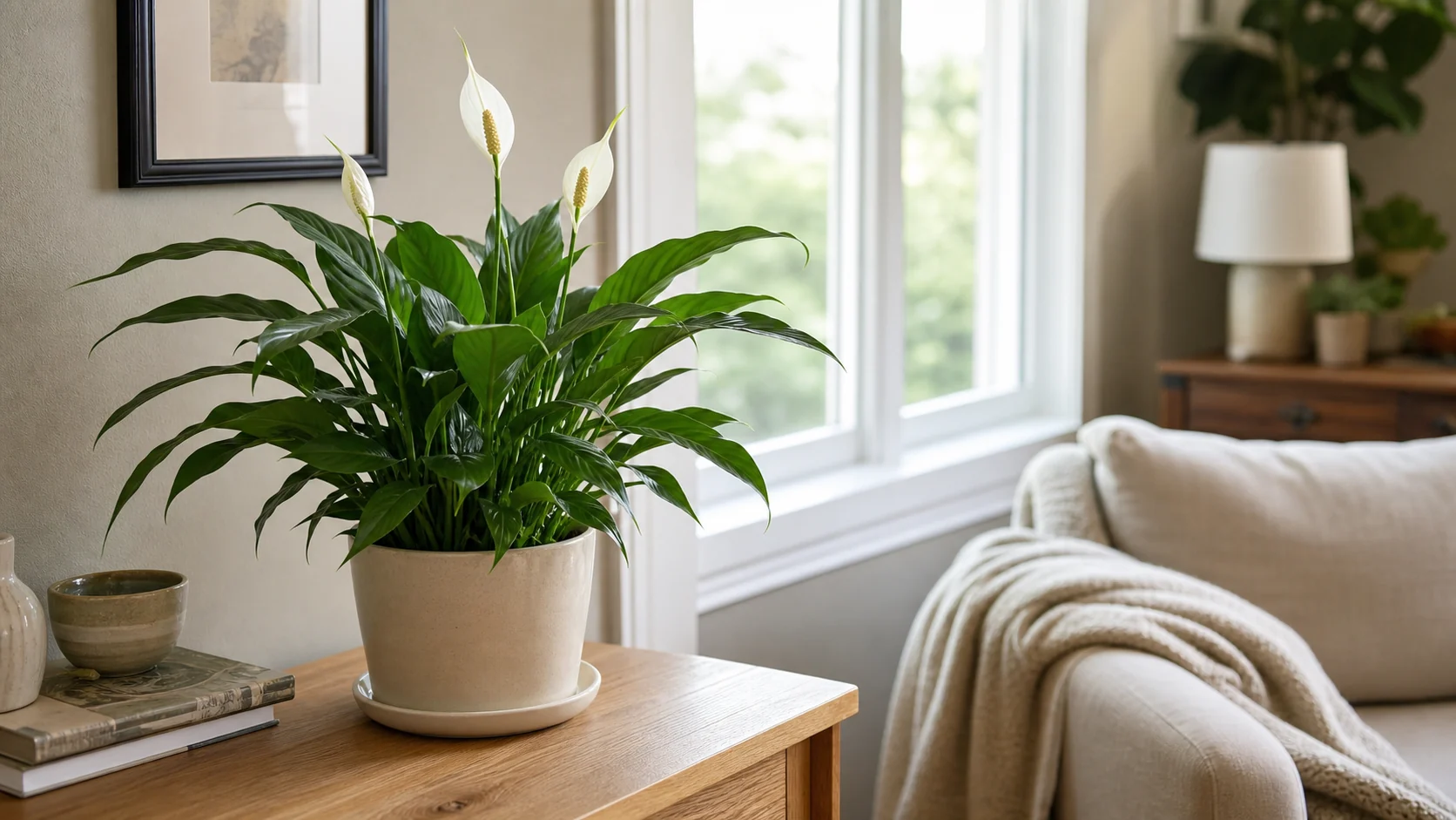 Peace Lily Care Guide: How to Grow Spathiphyllum Indoors - Light: Shade Tolerance Does Not Mean No Light